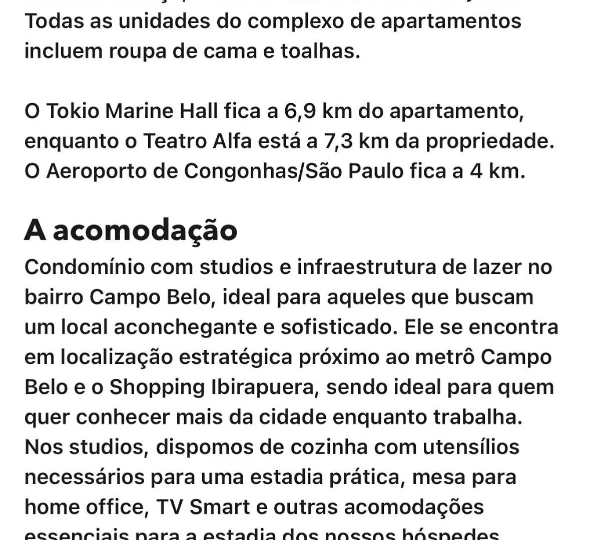 Apartment Studio Go Campo Belo Sao Paulo